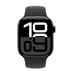 Apple Apple Watch Series10 42mm GPSモデル MWWF3J/A A2997【ジェットブラックアルミニウムケース/ブラックスポーツバンド】 [中古] 【当社3ヶ月間保証】 イオシス
