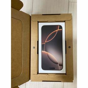 アップル(Apple)のiPhone 16 Pro max 256GB デザートチタニウム(スマートフォン本体)