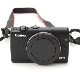 キヤノン(Canon)のキャノン EOS M100 ミラーレス 一眼レフ カメラ ダブルレンズキット EF-M15-45mm/EF-M22mm カメラ ブラック【中古】(その他)