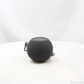 【中古】Apple(アップル) HomePod mini スペースグレイ MY5G2J／A 【368-ud】