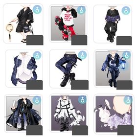 N 服 ♂︎ ALL400円 | ピュアニスタのアイテム、RMTの販売・買取一覧