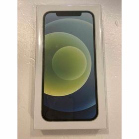 アイフォーン(iPhone)の【新品未開封】iPhone 12 64GB グリーン SIMフリー シュリンク付(スマートフォン本体)