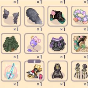 捕獲装備・コーデ・経験値売り | チョコットランド(チョコラン)のアイテム、RMTの販売・買取一覧