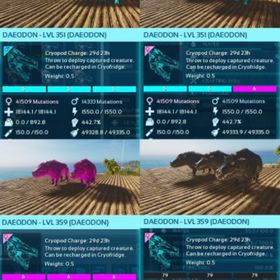 公式pve ダエオドン🐖インプリ100%成体 | ARK Survival Evolvedのアカウントデータ、RMTの販売・買取一覧