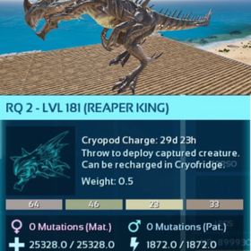 公式pve アベレーション生物 カニ、リーパー、変種スピノ | ARK Survival Evolvedのアカウントデータ、RMTの販売・買取一覧