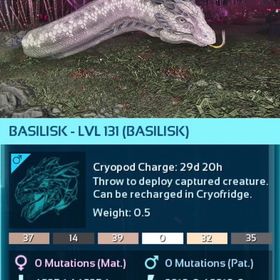 公式pve バジリスク成体 オリジナル | ARK Survival Evolvedのアカウントデータ、RMTの販売・買取一覧