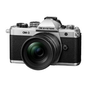 OMデジタルソリューションズ デジタル一眼カメラ OM-3 12-45mm F4．0 PROレンズキット OMSYSTEM ブラック OM-3 12-45MMF4.0PROKITSLV [OM31245MMF4PROKITSLV]