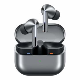 Galaxy Buds3 Pro シルバー Galaxy AI対応 ワイヤレスイヤホン 本体 端末 Samsung純正 国内正規品 ノイズキャンセリング 立体音響 防水IP57 Bluetooth 5.4 最大30時間再生 51.9g クリアなサウンド Hi-Fi 内蔵マイク