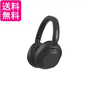 ソニー ワイヤレスノイズキャンセリングステレオヘッドホン パワフル重低音 ブラック WHULT900N BC 送料無料 【G】