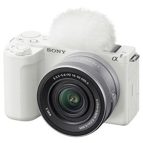 中古 1年保証 美品 SONY VLOGCAM ZV-E10 II パワーズームレンズキット (PZ 16-50mm II) ホワイト [ZV-E10M2K W]