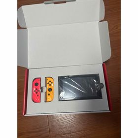 Nintendo Switch 本体 レッド/オレンジ(家庭用ゲーム機本体)