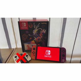 ニンテンドースイッチ(Nintendo Switch)のNintendo Switch 有機ELモデル スカーレット・バイオレットエディ(家庭用ゲーム機本体)