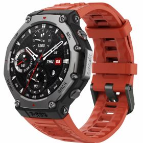 Amazfit（アマズフィット） Amazfit T-Rex 3 48mm ラバ（赤） スマートウォッチ SP170069-C219 [SP170069C219]【返品種別A】
