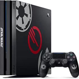 【中古】PS4本体 PlayStation 4 Pro Star Wars Battlefront II Limited Edition 管理番号：015332005001 ※本体天板に多数の目立つ傷、コントローラに細かな傷有