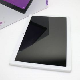 アンドロイド(ANDROID)の新品同様 801LV Lenovo TAB5 ホワイト M555(タブレット)