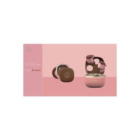 audio-technica 完全ワイヤレスイヤホン ATH-SQ1TW2/Pink Brown Headphone/Earphone