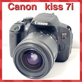 キヤノン(Canon)の⭐️自撮りOK⭐️Canon EOS kiss x7i レンズキット⭐️(デジタル一眼)