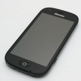 フジツウ(富士通)の新品同様 F-04J らくらくスマートフォン4 ブラック M555(スマートフォン本体)
