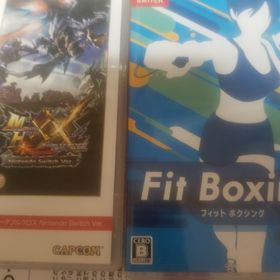 カプコン(CAPCOM)の422モンスターハンターダブルクロス Fit Boxing ニンテンドースイッチ(家庭用ゲームソフト)