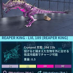 公式pve イベカラ リーパーキング オリジナル | ARK Survival Evolvedのアカウントデータ、RMTの販売・買取一覧