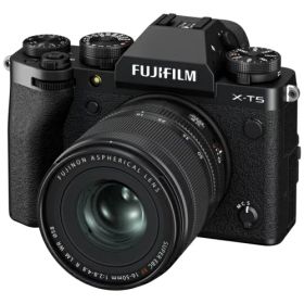 富士フイルム FUJIFILM X-T5B ブラック XF16-50mmF2.8-4.8 R LM WRレンズキット ミラーレス一眼カメラ 日英2か国語モデル X-T5LK1650BJP XT5LK1650BJP