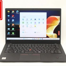 送料無料 あす楽対応 即日発送 良品 フルHD 14インチ Lenovo ThinkPad X1 Carbon Gen8 Windows11 超高性能 第10世代Core i5-10210U 8GB 爆速NVMe式256GB-SSD カメラ 無線Wi-Fi6 Office付 Win11【ノートパソコン 中古パソコン 中古PC】（Windows10も対応可能 Win10）