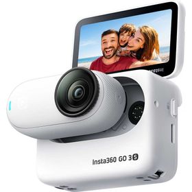 Insta360 アクションカメラ「Insta360 GO 3S」（128GB）アークティック・ホワイト CINSAATA-GO3S128W