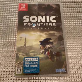 セガ(SEGA)の新品未開封 ソニックフロンティア Nintendo Switch(家庭用ゲームソフト)