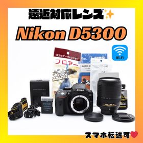 ニコン(Nikon)の❤️シリーズ初のWi-Fi機能❤️Nikon D5300❤️スタートセット❤️(デジタル一眼)