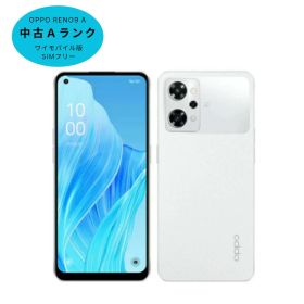 OPPO Reno9A ホワイト 中古 ムスビー｜【SIMフリー】OPPO Reno9 A A301OP ムーンホワイト Y