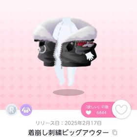 着崩し刺繍ビッグアウター(双子分) | ポケコロツイン(ポケツイ)のアイテム、RMTの販売・買取一覧