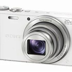 【中古】SONY デジタルカメラ Cyber-shot WX300 2110万画素 光学20倍 ホワイト DSC-WX300(W)
