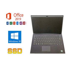 中古パソコン 限定色 勝色 SONY VAIO SX14 VJS141C11N Microsoft Office 2019 Windows10 Core i7 8565U 1.8GHz 16GB SSD512GB 14型FHD Bluetooth Webカメラ