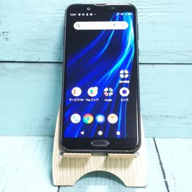 au AQUOS sense2 SHV43 Nuance Black 本体 白ロム SIMロック解除済み SIMフリー 788222