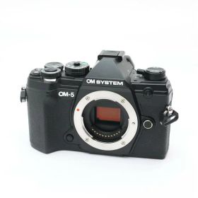 【中古】 《良品》 OM SYSTEM OM-5 ボディ ブラック 【電池蓋部品交換/各部点検済】 [ デジタルカメラ ]