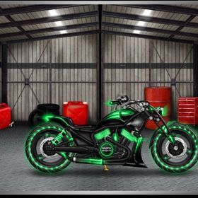 VRSCDX スケアリーモンスターバイク13パーツ【緑】 | 喧嘩の花道のアカウントデータ、RMTの販売・買取一覧