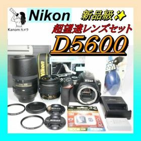 超望遠キット⭐S回数873回⭐シリーズ最新！Nikon D5600 ⭐一眼レフ(デジタル一眼)