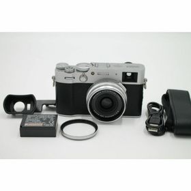 フジフイルム(富士フイルム)のシャッター回数6000回 FUJIFILM X100V シルバー X100V-S(コンパクトデジタルカメラ)