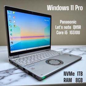 パナソニック(Panasonic)のPanasonic Let's note QV9R Core i5 10310U(ノートPC)