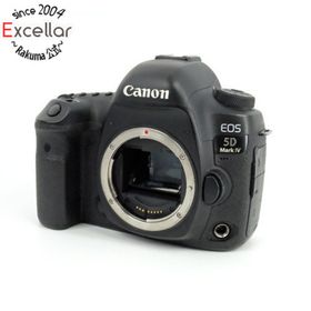 キヤノン(Canon)のCanon製 デジタル一眼レフカメラ EOS 5D Mark IV ボディ バッテリー・アイカップ・電池カバー・端子カバーなし 元箱あり(デジタル一眼)