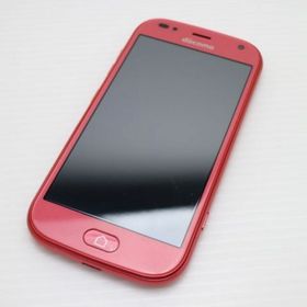 フジツウ(富士通)の新品同様 F-42A らくらくスマートフォン ピンク M111(スマートフォン本体)
