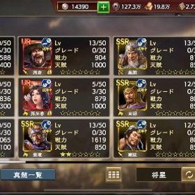 新鯖(孫堅) LR劉備/魏延 | 三國志 覇道のアカウントデータ、RMTの販売・買取一覧