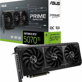 【新品】1週間以内発送 【代引き不可】 ASUS NVIDIA GeForce RTX 5070Ti ビデオカード 16GB GDDR7 PCI Express 5.0 / PRIME-RTX5070TI-O16G パソコン 周辺機器 PCパーツ グラフィックボード グラボ