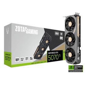 ZOTAC ZOTAC GAMING GeForce RTX 5070 Ti SOLID SFF OC NVIDIA GeForce RTX 5070Tiを搭載