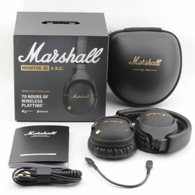 マーシャル(Marshall)のMarshall マーシャル Monitor III ANC Black(ヘッドフォン/イヤフォン)