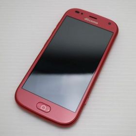 フジツウ(富士通)の超美品 F-42A らくらくスマートフォン ピンク M555(スマートフォン本体)