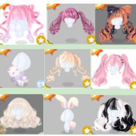 人気アイテム SR髪 スペース バラ売り 【最安値】! | ポケコロのアイテム、RMTの販売・買取一覧