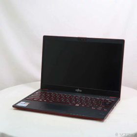 【中古】FUJITSU(富士通） LIFEBOOK UH75／B3 FMVU7B3RDB サテンレッド 〔Windows 10〕 【196-ud】