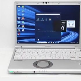 訳有 フルHD対応WUXGA 12.1インチ Panasonic Let's Note CF-SV9RDLVS Windows11 超高性能 第10世代Core i5-10310U 8GB 爆速NVMe式256GB-SSD カメラ 無線Wi-Fi6 Office付き Win11【中古ノートパソコン 中古PC】送料無料 あす楽対応 即日発送（Windows10も対応可能 Win10）