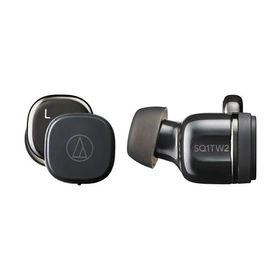 オーディオテクニカ audio-technica 完全ワイヤレス Bluetoothイヤホン (ブラック) ATH-SQ1TW2(BK)